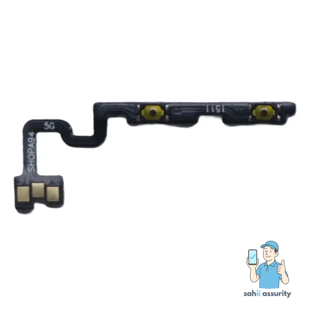Volume Button Flex Cable for Oppo F19 Pro thumbnail